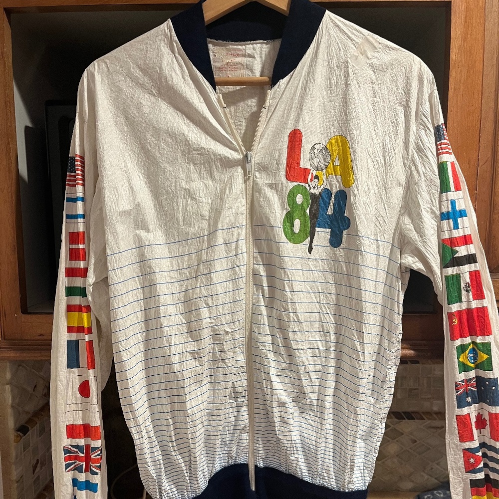 Vintage summer 1984 Olympic jacket
